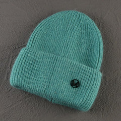 Rabbit Fur Beanies Soft Warm Fluffy Winter Hat for Women Angora Knitted Hat Skullies Beanies Female Bonnet Woman Knit Cap