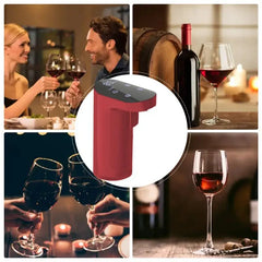 Electric Wine Decanter New Portable Mini Automatic Wine Decanter Rechargeable Wine Dispenser Wine Pump Wine Accessories