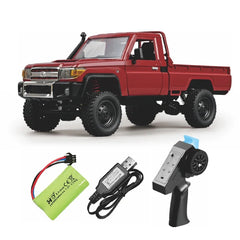 Toyota Land cruiser MN82 Remote Controlled Climbing Off-road Vehicle 1:12 Full scale 4WD LC79 RC Model Children Toy Rc Car