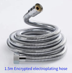 Stainless Steel Shower Hose Long Bathroom Shower Water Hose Extension Plumbing Pipe Shower head Tube Bathroom