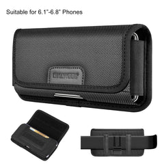 Phone Quality Belt Clip Horizontal Carrying Pouch with Card Slot HAWEEL 6.1-6.8 inch / 4.7 inch Belt Bag