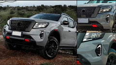 Nissan Navara NP300 2020 2023 LED Daytime Running Light DRL Driving Fog Lamp Fit Waterproof Turn Signal Yellow