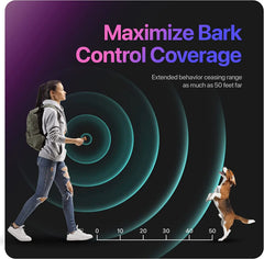 Stop Barking Ultrasonic Training Device Pet Dog Repeller Rechargeable Deterrent Device With LED Flashlight