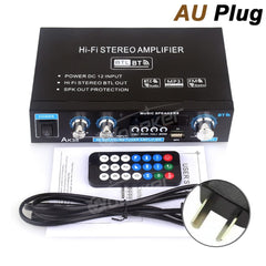 Digital Amplifiers AK35 800W 100-240V 12V Bass Audio Power Bluetooth AMP Hifi FM Subwoofer Speakers