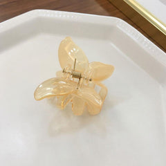 Hair Claw Clips Barrette Clamp Jelly Colors Acrylic Ponytail Crab Girls Hair Hairpin Hair Styling Accessories For Women