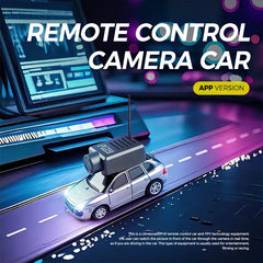 RC Car 6401 With Camera 2K Video 1:64 Mini 2.4G WiFi APP or Remote Control Car FPV View VR Function Toy Cars