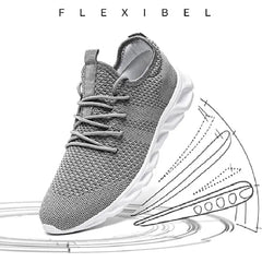 Sport Shoes Light Sneakers White Outdoor Breathable Mesh Black Running Shoes Athletic Jogging Tennis Shoes