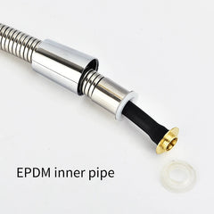 Stainless Steel Shower Hose Long Bathroom Shower Water Hose Extension Plumbing Pipe Shower head Tube Bathroom