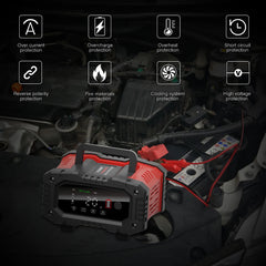 Battery Charger 12V/24V Smart Charger Lithium AGM GEL Lead-Acid LiFePO4 Battery Chargers