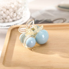 Korean Acrylic Hair Claws Pearl Claw Clips For Woman Large Size Barrette Crab For Girl Shark Clip Fashion Hair Accessories