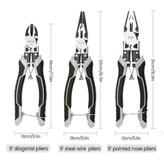 Pliers Multifunctional Universal Diagonal Hardware Wire Cutters Professional Electrician Anti Slip Durable Repair Tools