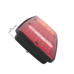 2 x LED Tail Light Durable Waterproof Truck Trailer ATV Caravan Rear Brake Light Stop Reverse Lamp Car Light Assembly