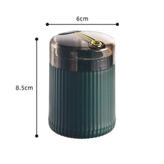 Automatic Toothpick Dispenser Portable Plastic Toothpick Holder Container Creative Press Toothpick Storage Box Organiser