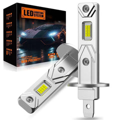 H1 H3 LED Headlight Bulbs Wireless 16pcs 3570 CSP Chips High Low Beam 120W Car Light H3 Led Diode Lamp Auto 12V 6000K