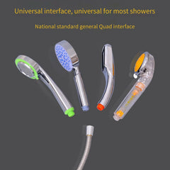 Stainless Steel Shower Hose Long Bathroom Shower Water Hose Extension Plumbing Pipe Shower head Tube Bathroom