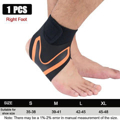 GOBYGO Sport Ankle Support Elastic High Protect Sports Ankle Equipment Safety Running Basketball Ankle Brace Support