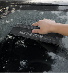 Soft Silicone Handy Squeegee Car wrap tools Water Window Wiper Drying Blade Clean Scraping Film Scraper Accessories