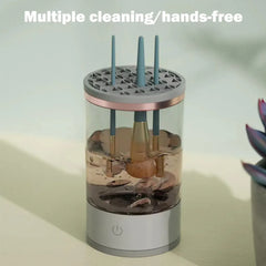New Makeup Brush Cleaner Automatic Rotating Makeup Brush Cleaner Electric Cosmetic Makeup Brush Rotary Washing Machine