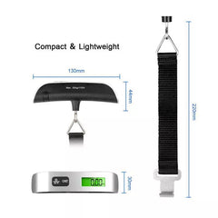 Luggage Hanging Scale 50kg 10g Digital Scale Electronic Suitcase Travel Weighing Scale