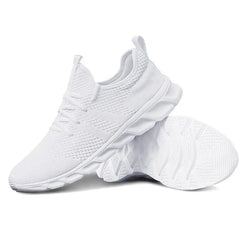 Sport Shoes Light Sneakers White Outdoor Breathable Mesh Black Running Shoes Athletic Jogging Tennis Shoes