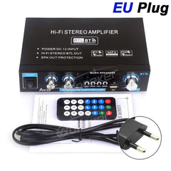 Digital Amplifiers AK35 800W 100-240V 12V Bass Audio Power Bluetooth AMP Hifi FM Subwoofer Speakers