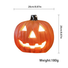 Spooky Halloween LED Pumpkin Lantern Illuminating Home Decor Bar Scene Setter Festive Decoration for Your Halloween Party