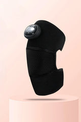 Heated Knee Massager Pads Adjustable Multi-Level Vibration Wireless with Wormwood for Elbows Shoulders Pain Relief Old Cold Leg