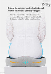 Memory Foam Seat Cushion Office Chair Cushion Car Seat Support Waist Pillow Massage Buttocks Pad Pain Relief Orthopedic Pillow