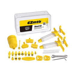 Ezmtb Hydraulic Mineral/ DOT 2 in 1 Brake Bleed Kit for Full Series of Shimano/ Avid Tektro Magura Formula Hayes