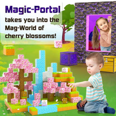 Magnetic Biomes Building Blocks – Mine World Cube Set
Create your own Mine world! Magnetic cubes for kids 3+, perfect to build your own biome builds, creative play, and STEM fun. Great gift for boys and girls!