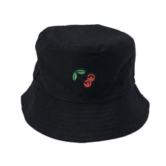 Unisex Embroidered Alien Foldable Bucket Hat Beach Sun Street Headwear Fisherman Outdoor Men and Woman Cap