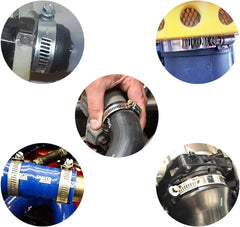 Hose Clamps Stainless Steel Screw Band Car Fuel Tube Pipe Clamp Worm Gear Plier Tools Faucet Water Pipes Fasteners