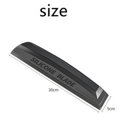 Soft Silicone Handy Squeegee Car wrap tools Water Window Wiper Drying Blade Clean Scraping Film Scraper Accessories