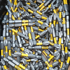 DEWALT Original PH2 SL8 Philips Slotted Drill Bits Sleeve Magnetic Ring Adapter Corner 25MM-89MM Hand Tool Accessories Series