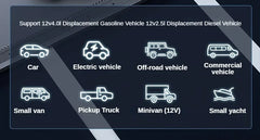 Car Jump Starter Air Pump Portable Power Bank LED Lighting Tyre Inflator Battery Charger Booster Starting Device