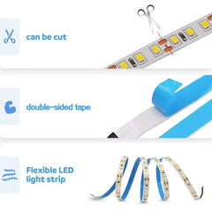5V USB LED Strip Motion Sensor With Hand Sweep/Human 1M 2M 3M 5M Light Tape Decoration Ribbon for TV Kitchen Room