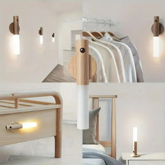 1/2/4/8 Intelligent Human Body Sensor Lights Corridor Cabinet Wall Lights Household Toilet Charging Portable Night Lights