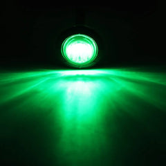 3/4" LED Side Marker Lights Clearance Front Rear Indicators Light for Truck Car Bus Trailer Van Caravan Boat Taillight