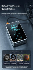 Car Jump Starter Air Pump Portable Power Bank LED Lighting Tyre Inflator Battery Charger Booster Starting Device