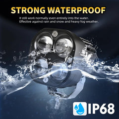 Universal Led Headlights 12v 24v POWER 200w Spotlights Fog Light Car Boat Truck 4x4 Off Road 4x4 Off Road