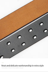 Men's Belt Male High Quality Leather Belt Men Male Genuine Leather Strap Luxury Pin Buckle Fancy Vintage Jeans Free Shipping