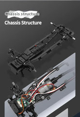 Toyota Land cruiser MN82 Remote Controlled Climbing Off-road Vehicle 1:12 Full scale 4WD LC79 RC Model Children Toy Rc Car