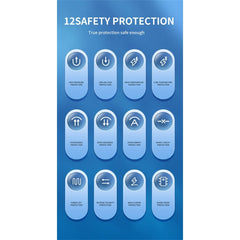 Car Jump Starter Air Pump Power Lighting Portable Air Compressor Automotive-Battery Starting Tyre Inflator