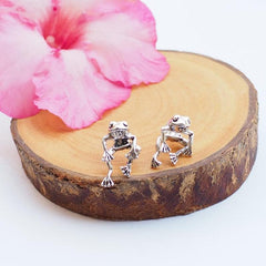 Cute Frog Earrings 2021 Trend Funny Animal Earrings for Women Girls Stud Earrings Statement Earring Ear Piercing Jewelry Gifts
