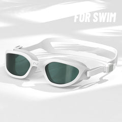 COPOZZ HD Adjustable Swimming Goggles Anti-Fog UV Protection Swimming Glasses Professional Silicone Swimming Glasses For Men