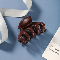 Hair Claw Clips Barrette Clamp Jelly Colors Acrylic Ponytail Crab Girls Hair Hairpin Hair Styling Accessories For Women