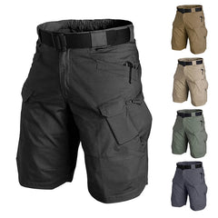 Waterproof Quick Dry Multi-pocket Shorts Men Cargo Shorts Tactical Short Pants Men's Outdoor Clothes Hunting Fishing