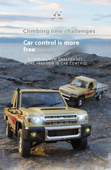 Toyota Land cruiser MN82 Remote Controlled Climbing Off-road Vehicle 1:12 Full scale 4WD LC79 RC Model Children Toy Rc Car