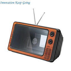 Screen Magnifier for Cellphone Magnifing Screen Enlarger Projector for Movie Videos and Gaming Phone Stand Holder