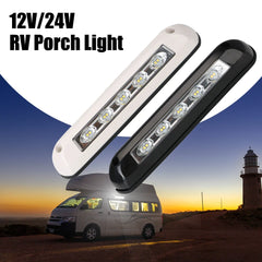 RV LED Awning Porch Light 12V/24V Waterproof Motorhome Caravan Van Camper Trailer Wall Lamps